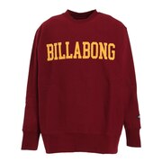 ビラボン(BILLABONG)(メンズ)COLLEGE LOGO トレーナー BC012006 BUR