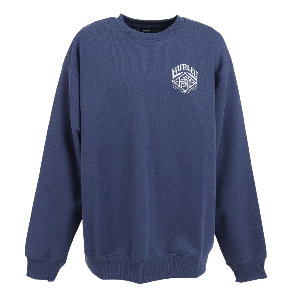 ハーレー（HURLEY）（メンズ）HRLY BOLT SWEAT CREW MFL2200003-ANVY