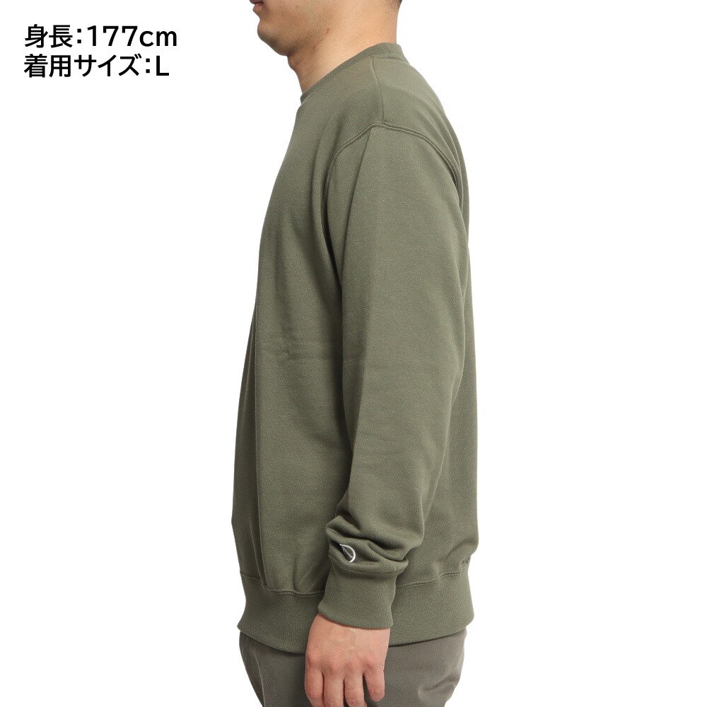 エアボーン（ARBN）（メンズ）長袖Tシャツ メンズ バックプリント LSCN FLOGO BKCPT AB2022AWMAPP006KHK