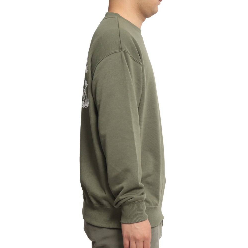 エアボーン（ARBN）（メンズ）長袖Tシャツ メンズ バックプリント LSCN FLOGO BKCPT AB2022AWMAPP006KHK