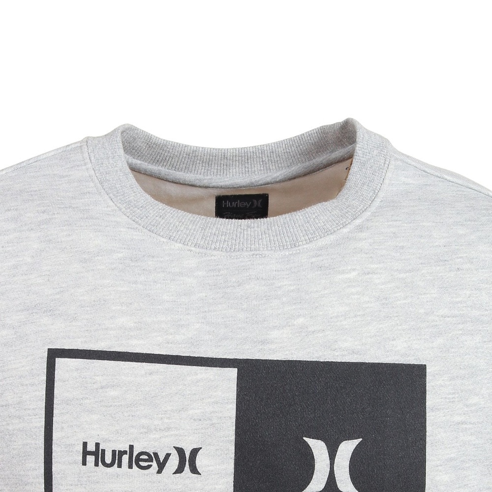 ハーレー（HURLEY）（メンズ）DOUBLE UP FLEECE クルースウェット MFL2100004-LGHT