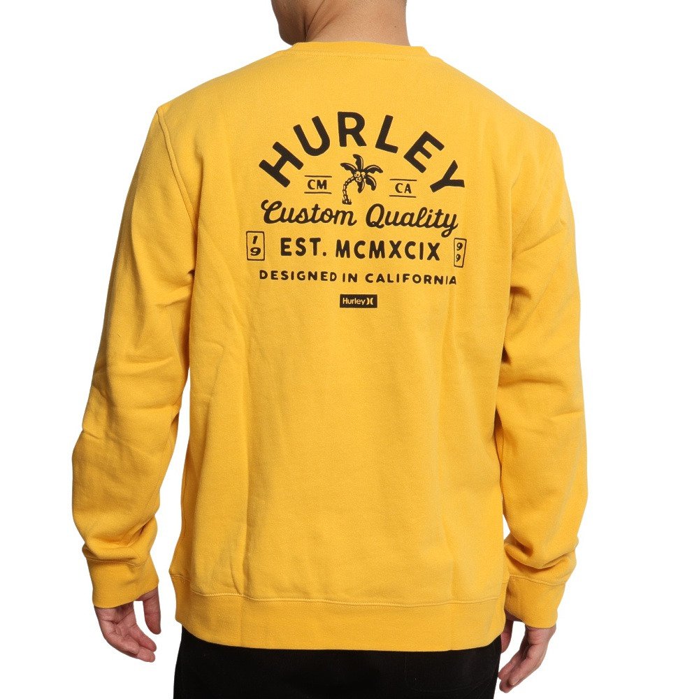 Hurley Sleighing It Summer Crew Sweatshirt Top Martian