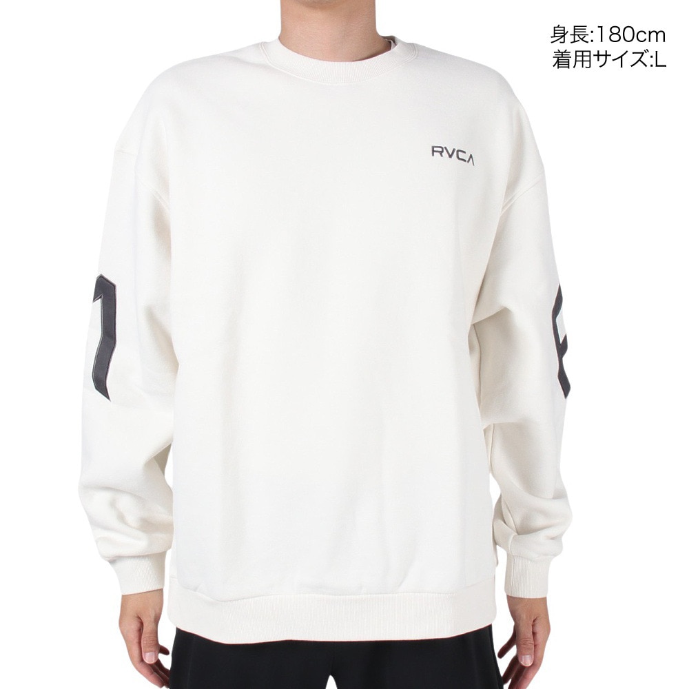 ルーカ（RVCA）（メンズ）FAKE RVCA CR トレーナー BD042150 ANW