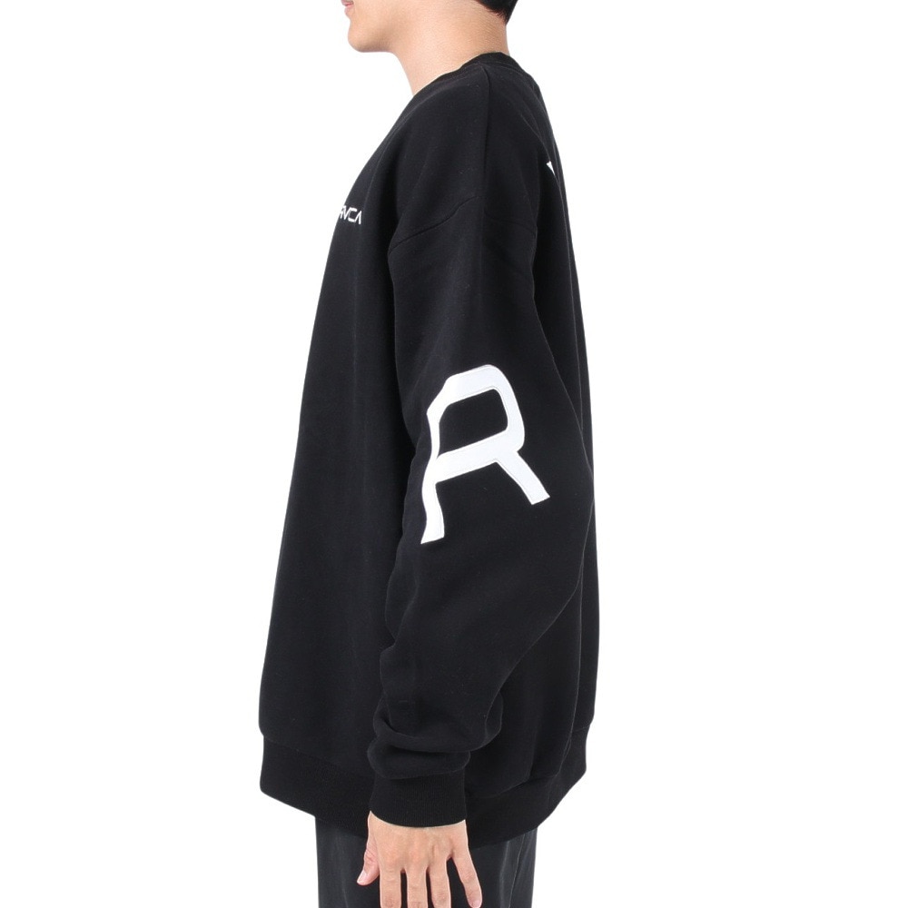 ルーカ（RVCA）（メンズ）FAKE RVCA CR トレーナー BD042150 BLK