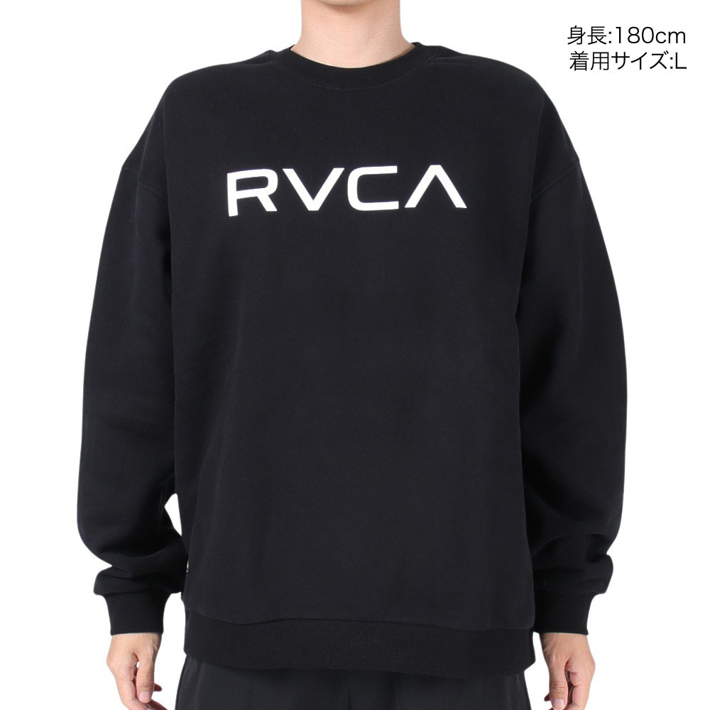 ルーカ（RVCA）（メンズ）BIG RVCA CR トレーナー BD042151 BLK