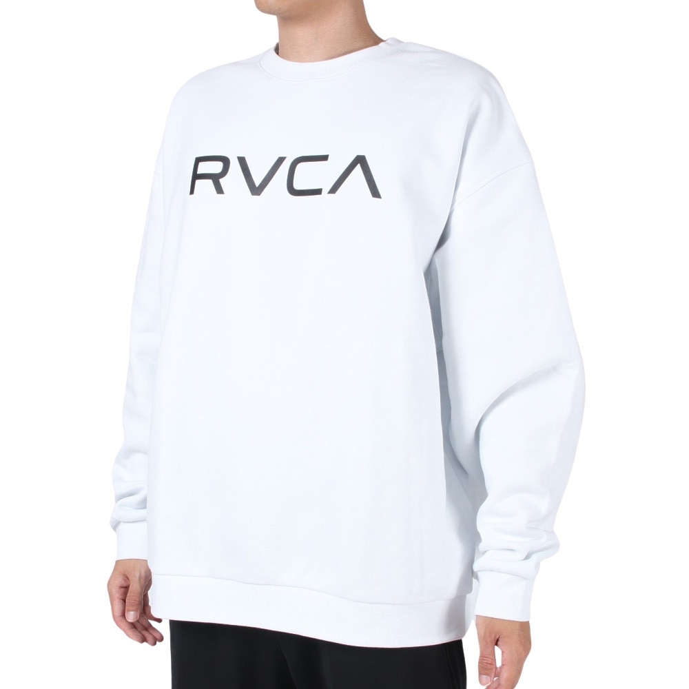 ルーカ（RVCA）（メンズ）BIG RVCA CR トレーナー BD042151 WHT