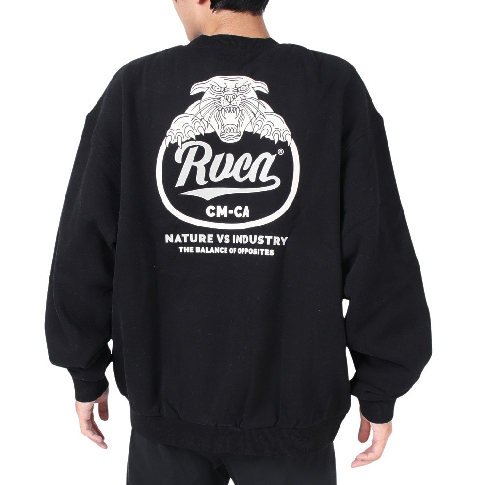 ルーカ（RVCA）（メンズ）PANTERO CR トレーナー BD042152 BLK