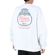 ルーカ（RVCA）（メンズ）PANTERO CR トレーナー BD042152 WHT