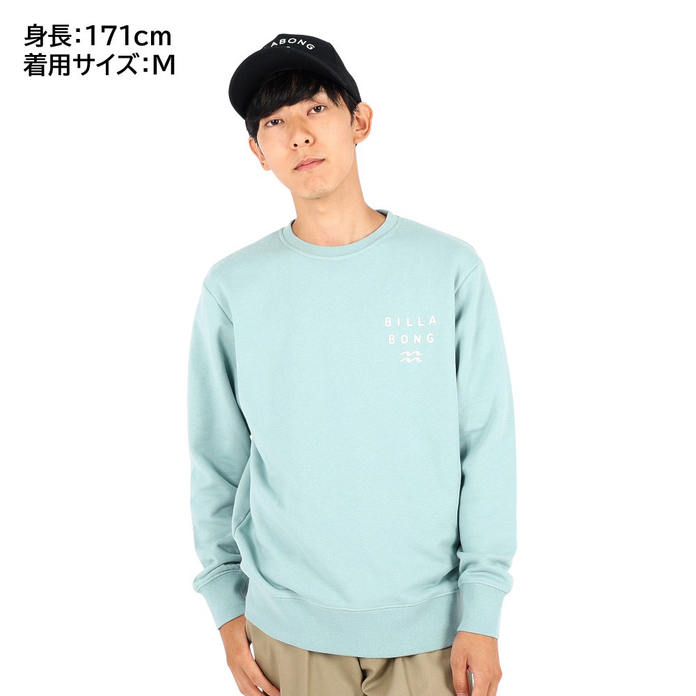 ビラボン（BILLABONG）（メンズ）ONE TIME トレーナー BD012008 BGR