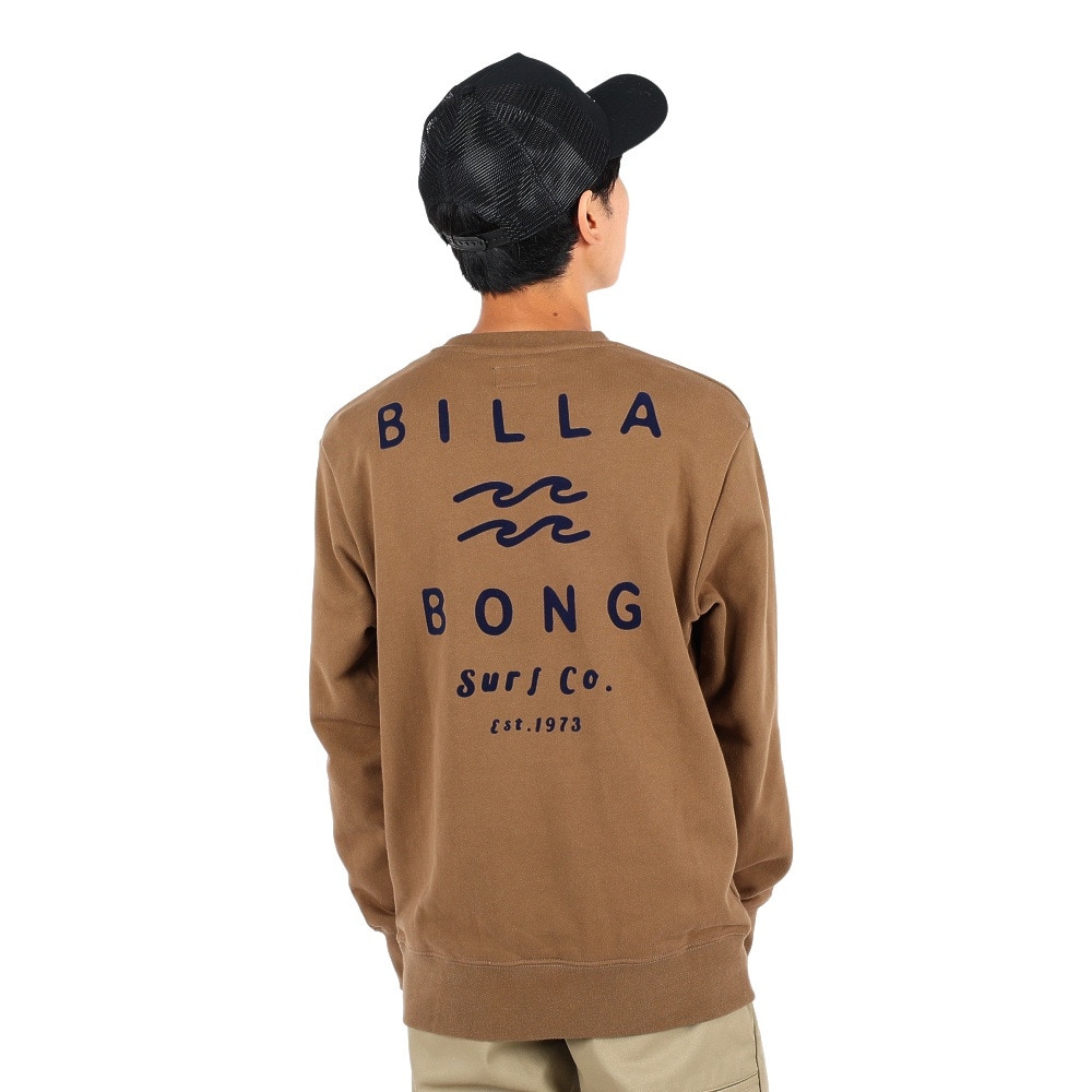 ビラボン（BILLABONG）（メンズ）ONE TIME トレーナー BD012008 MOC