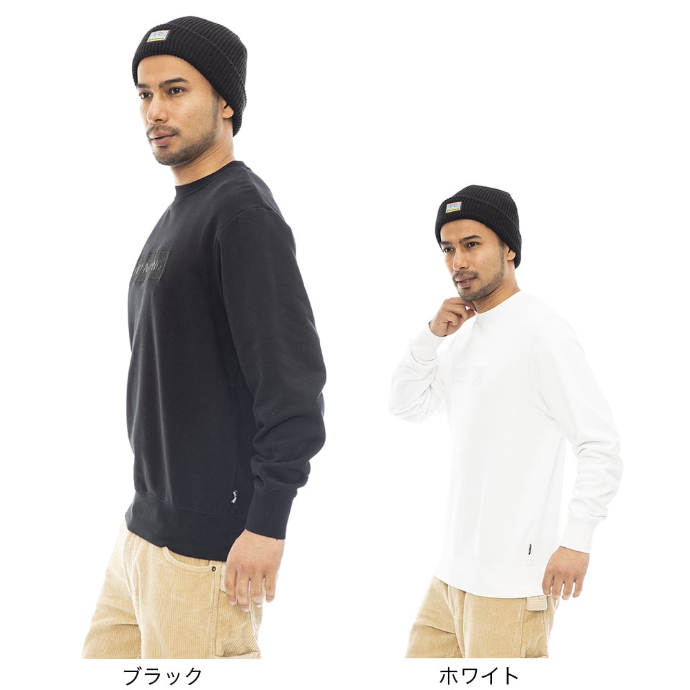 ビラボン（BILLABONG）（メンズ）BOXトレーナー BD012009 WHT