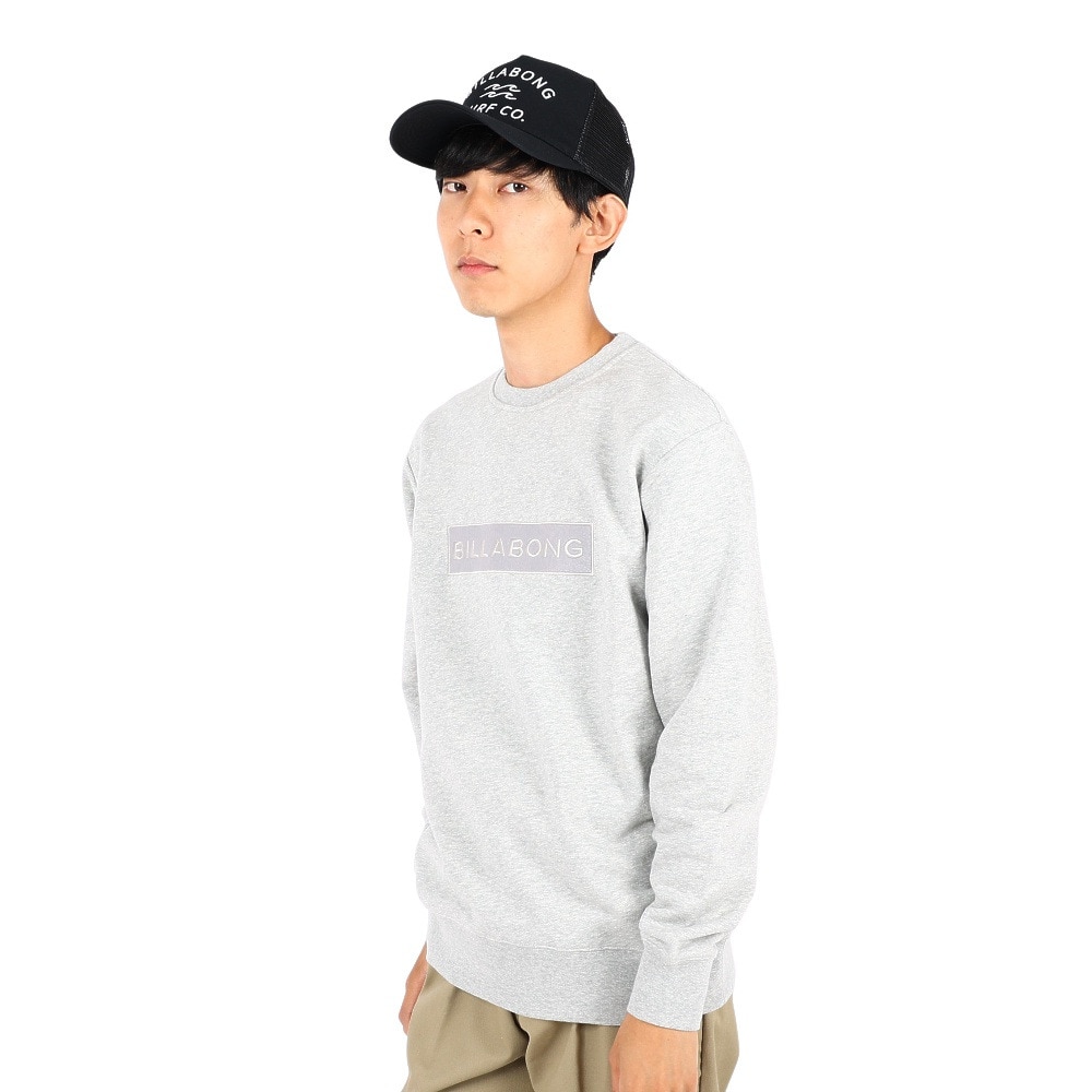 ビラボン（BILLABONG）（メンズ）BOX トレーナー BD012009 GRH