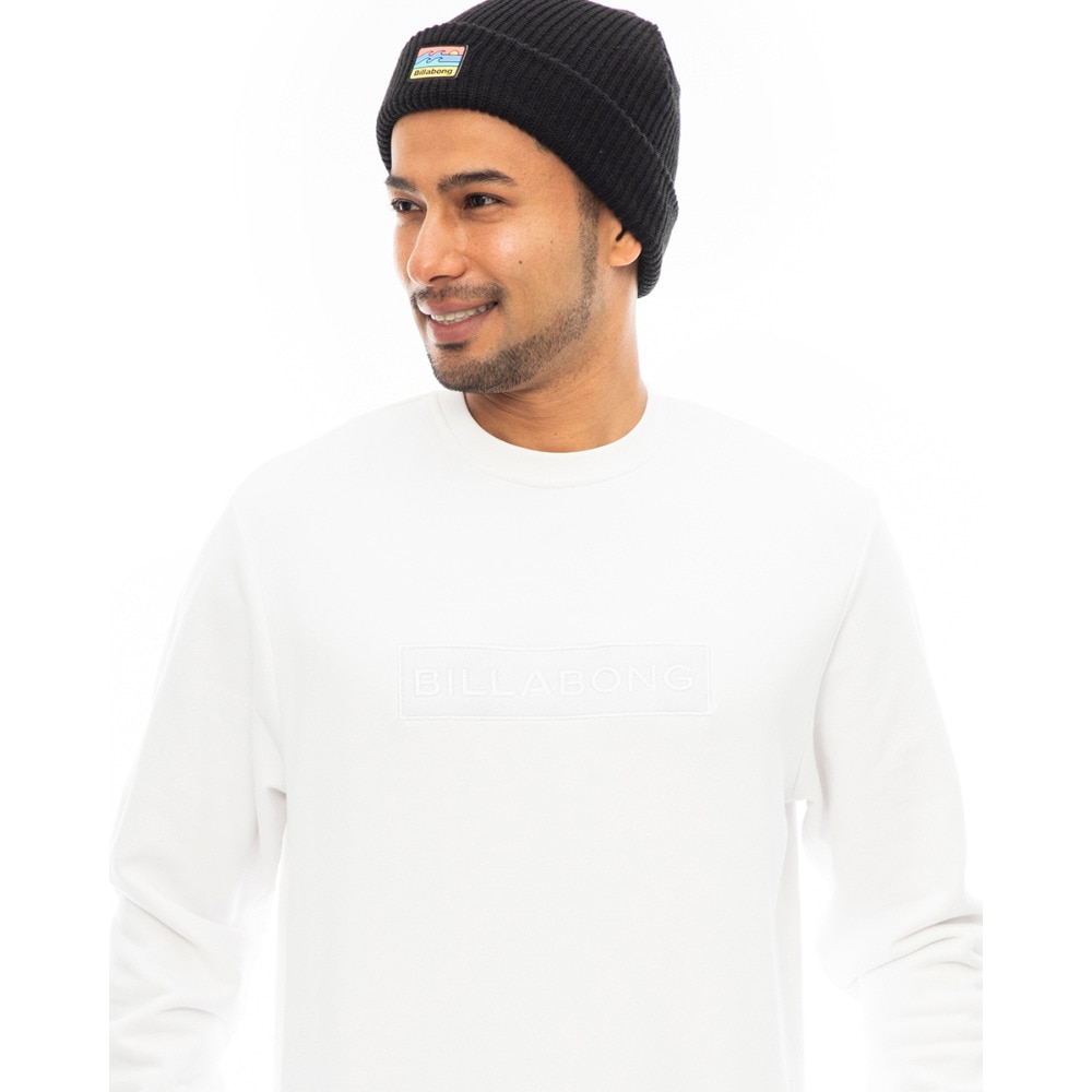 ビラボン（BILLABONG）（メンズ）BOXトレーナー BD012009 WHT