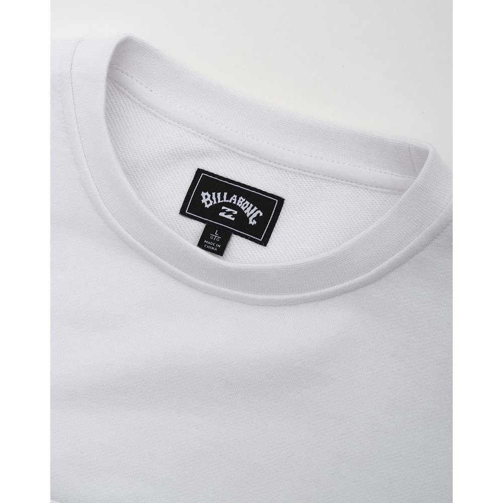 ビラボン（BILLABONG）（メンズ）BOXトレーナー BD012009 WHT