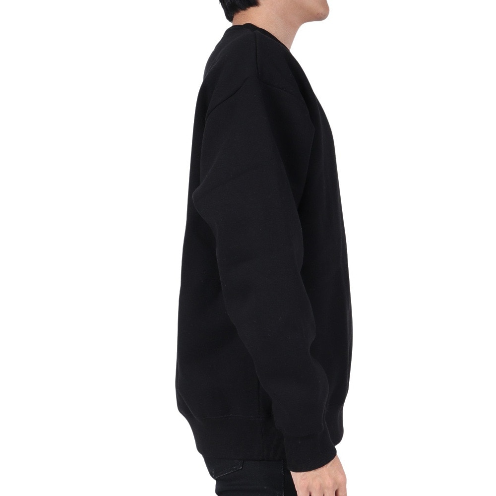 クイックシルバー（Quiksilver）（メンズ）クルースウェット NATURAL RESOURCES 23FWQPO234602YBLK