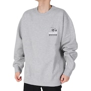 クイックシルバー（Quiksilver）（メンズ）クルースウェット NATURAL RESOURCES 23FWQPO234602YHTR