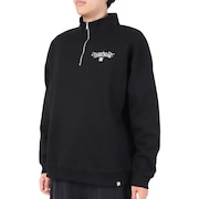 (メンズ)GRAFFITI ハーフジップ スウェットシャツ 23FWDPO234085Y