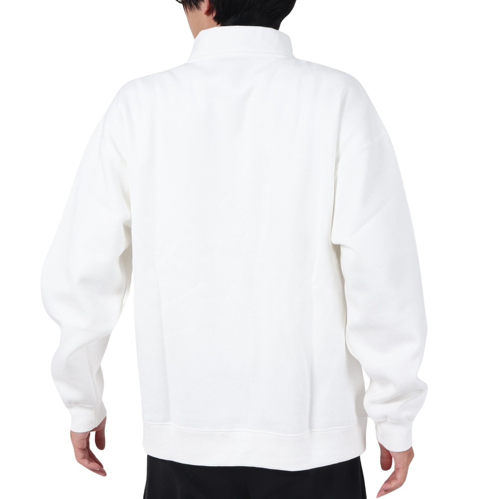 ディーシーシューズ（DC SHOES）（メンズ）GRAFFITI ハーフジップ スウェットシャツ 23FWDPO234085YWHT