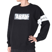 (メンズ)スウェットシャツ 長袖 クルー AB23FWM-APP412BLK