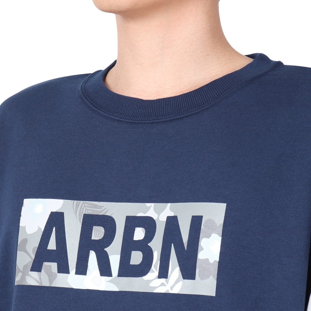 エアボーン（ARBN）（メンズ）スウェットシャツ 長袖 クルー AB23FWM-APP412NVY