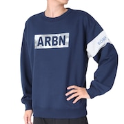 エアボーン（ARBN）（メンズ）スウェットシャツ 長袖 クルー AB23FWM-APP412NVY