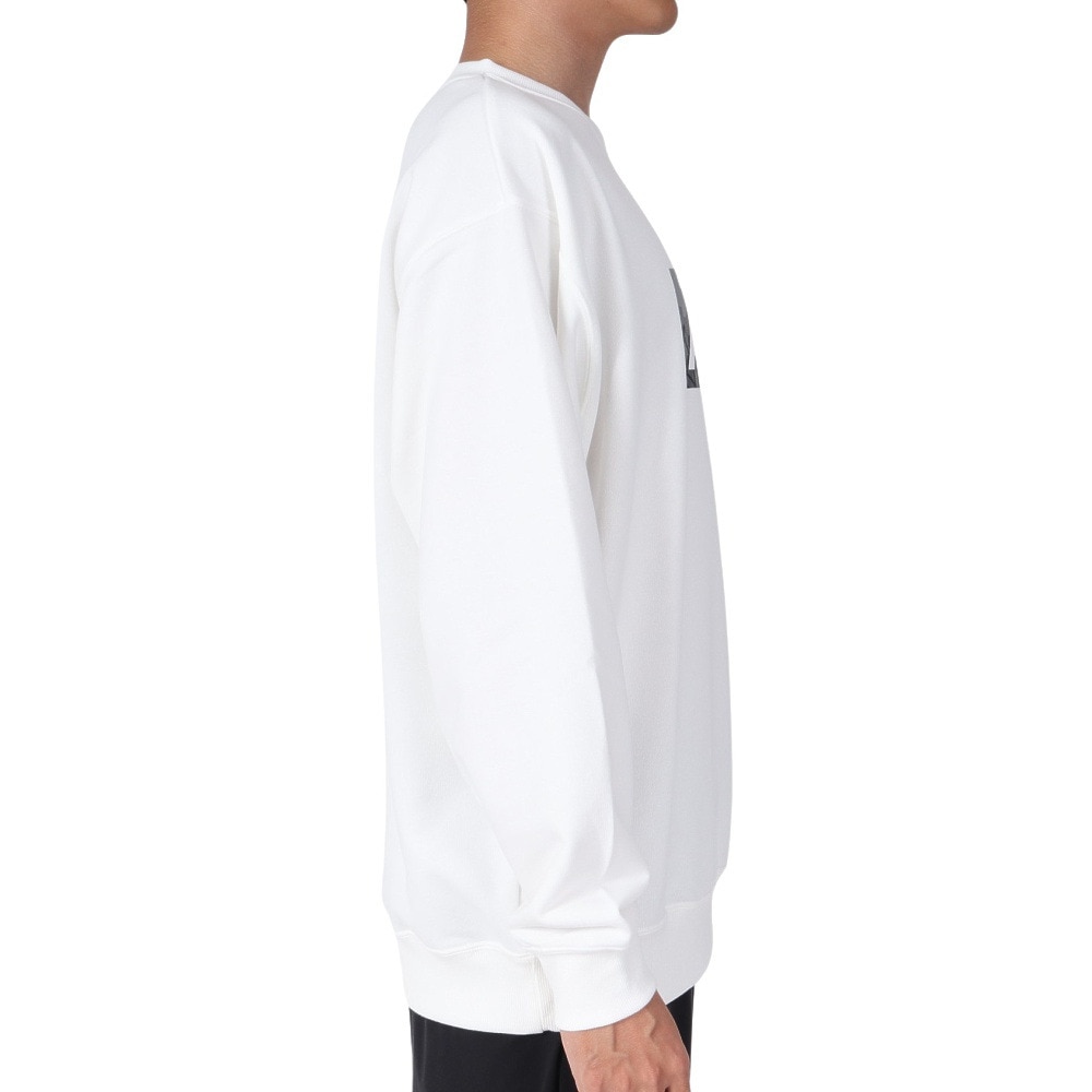 エアボーン（ARBN）（メンズ）スウェットシャツ 長袖 クルー AB23FWM-APP412WHT