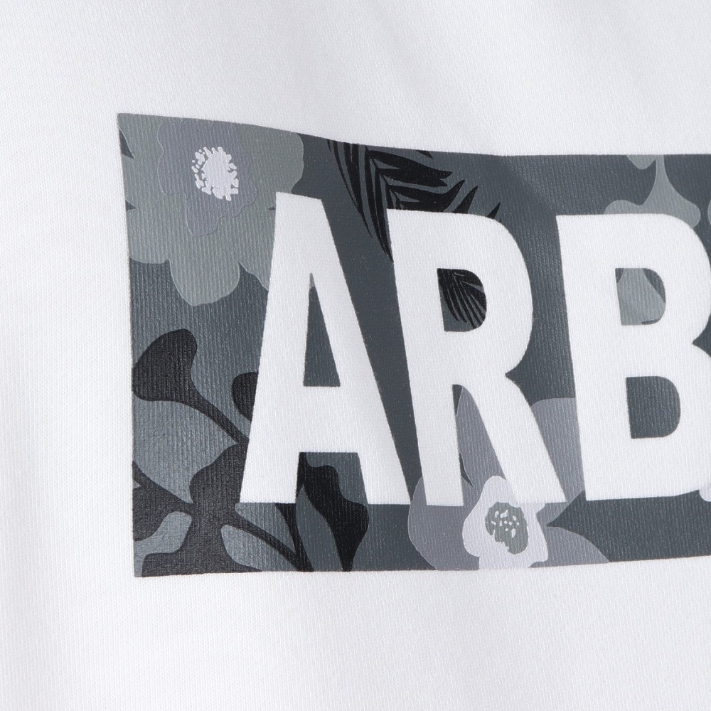 エアボーン（ARBN）（メンズ）スウェットシャツ 長袖 クルー AB23FWM-APP412WHT