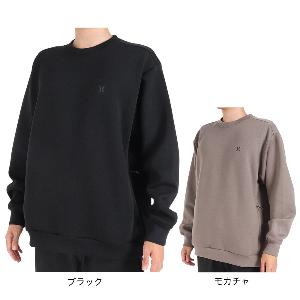 ハーレー（HURLEY）（メンズ）PHANTOM クルーネックスウェット MFL2312006-BLK