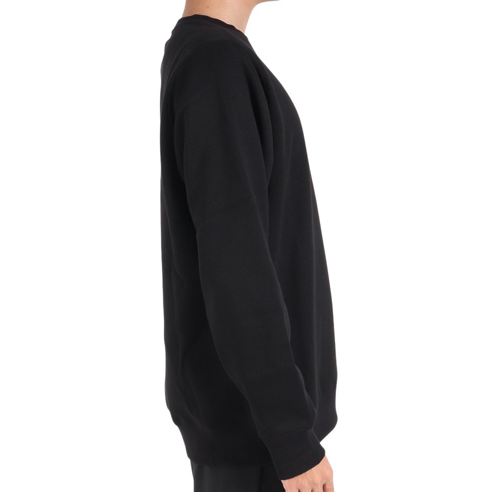 ハーレー（HURLEY）（メンズ）オーバーサイズ エンブロイダリークルースウェット MFL2312014-BLK