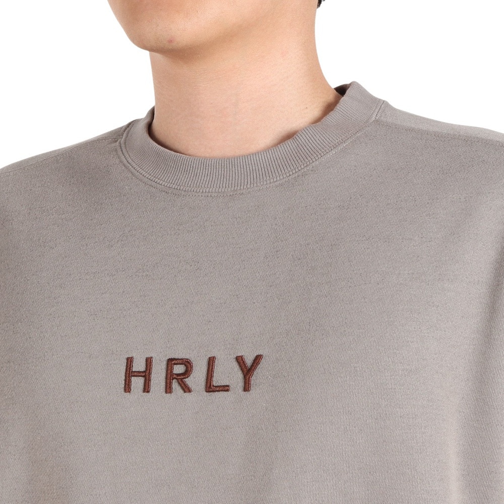 ハーレー（HURLEY）（メンズ）オーバーサイズ エンブロイダリークルースウェット MFL2312014-SKHK