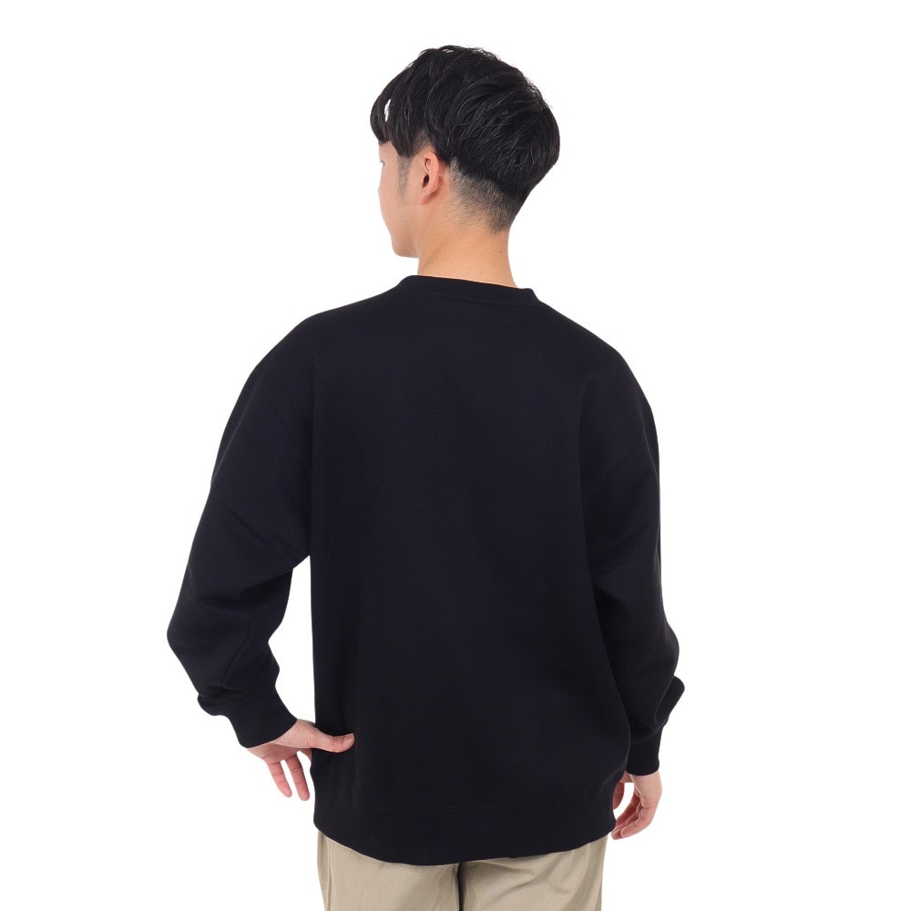 ハーレー（HURLEY）（メンズ）ボックス ロゴ クルースウェット 23MFL2200001-BLK