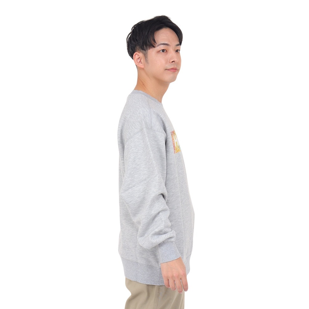 ハーレー（HURLEY）（メンズ）ボックス ロゴ クルースウェット 23MFL2200001-GRHT