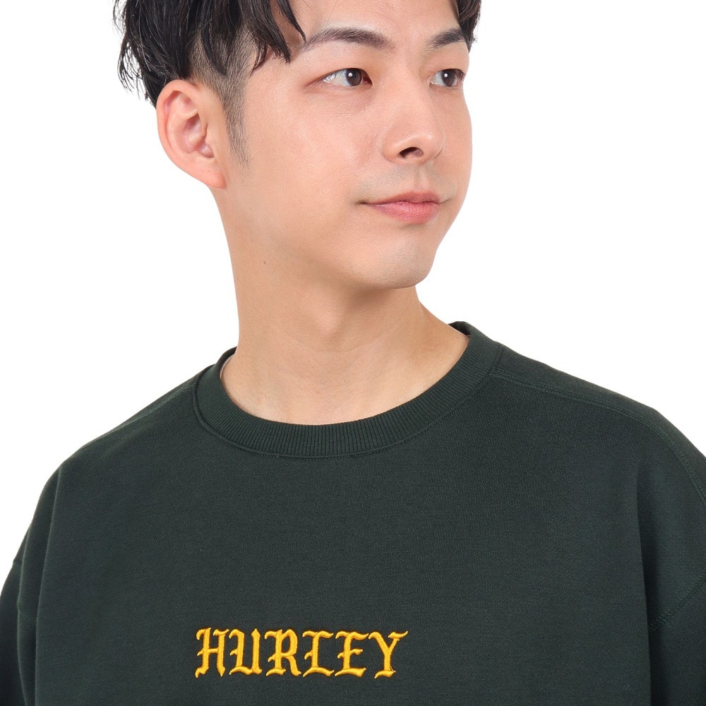 ハーレー（HURLEY）（メンズ）OLD ENGLISH クルースウェット 23MFL2200002-DFR