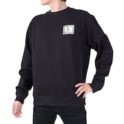 (メンズ)ワタナイト クルー スウェットシャツ 23A4642301 BLK