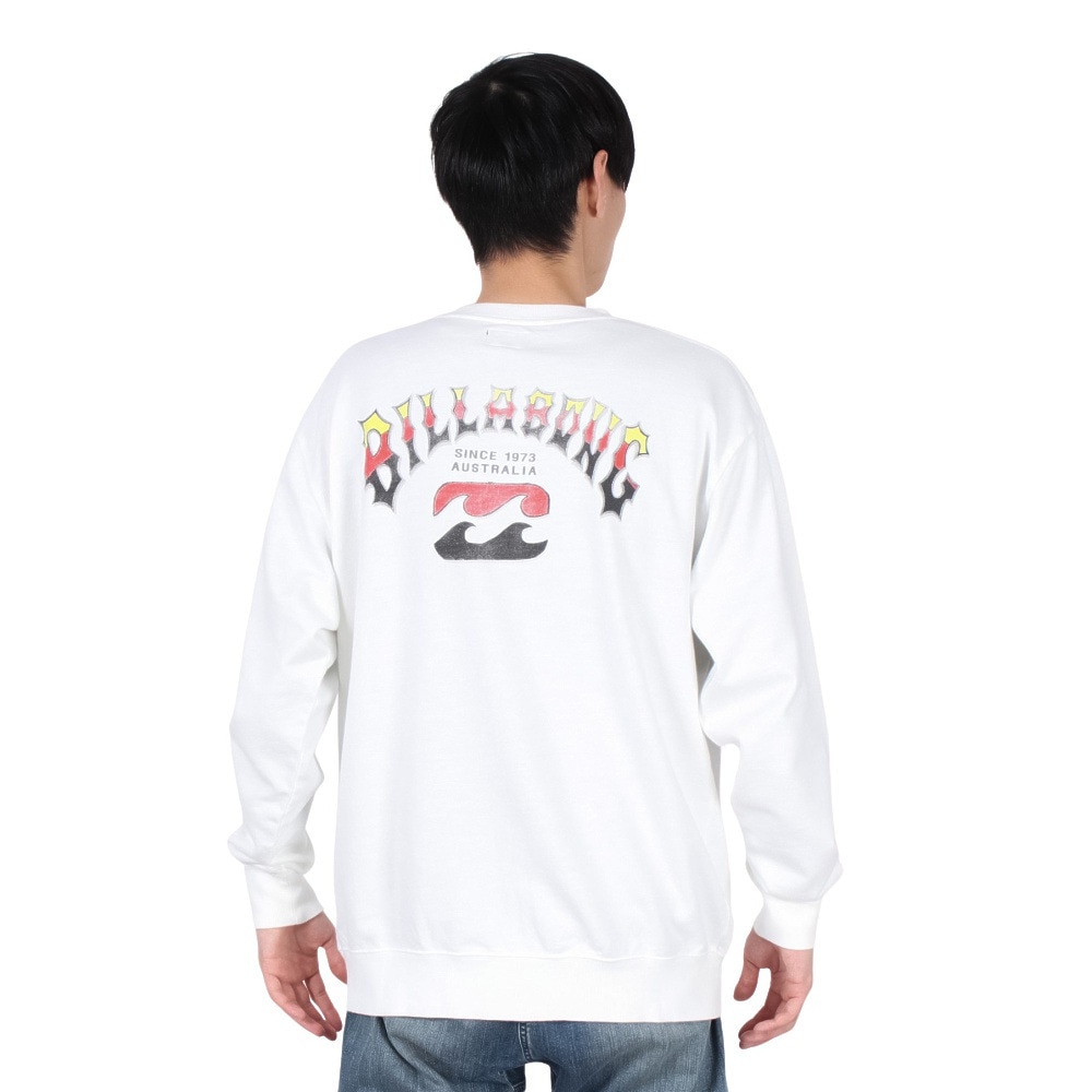 ビラボン（BILLABONG）（メンズ）ARCH クルー スウェット 長袖シャツ BE012002 OFW