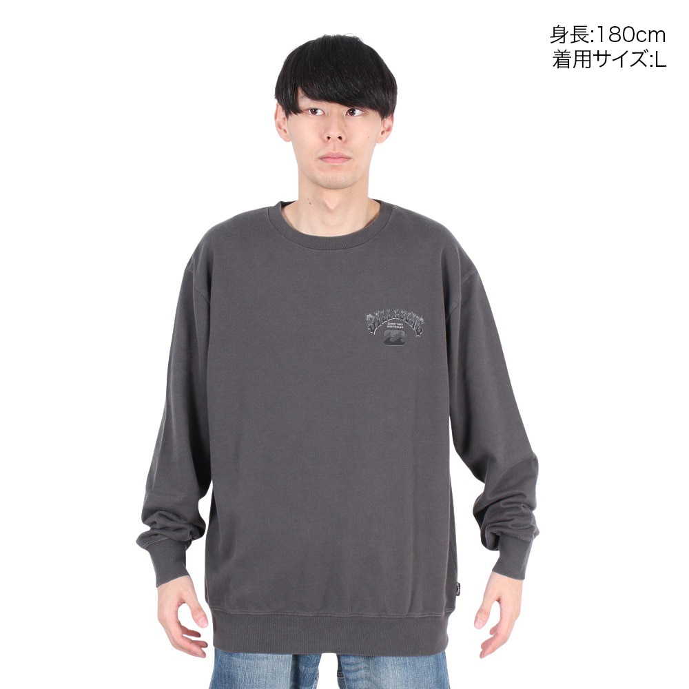 ビラボン（BILLABONG）（メンズ）ARCH クルー スウェット 長袖シャツ BE012002 WAA