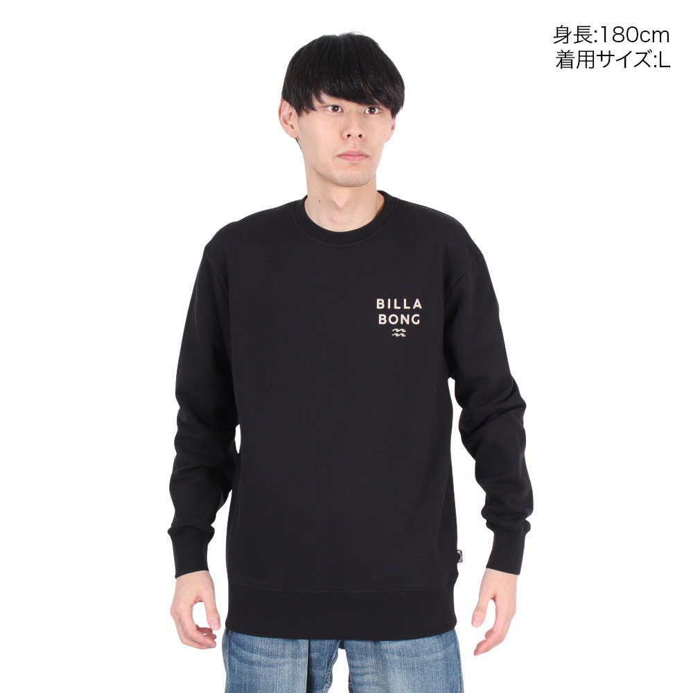 ビラボン（BILLABONG）（メンズ）DECAF 長袖 Tシャツ BE012021 BLK