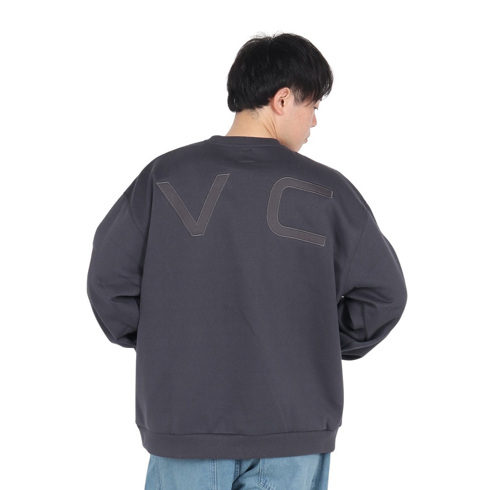 ルーカ（RVCA）（メンズ）FAKE RVCA クルーネックトレーナー BE042032 BLC