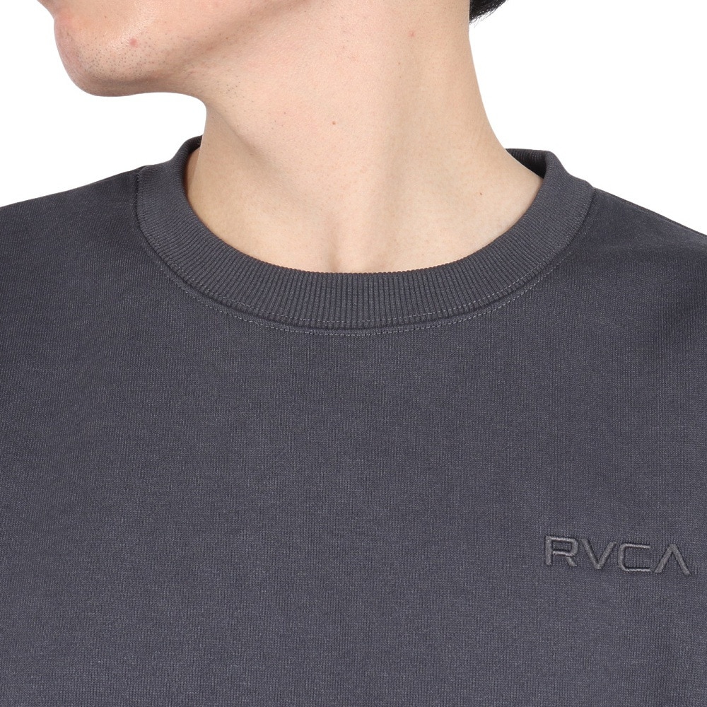 ルーカ（RVCA）（メンズ）FAKE RVCA クルーネックトレーナー BE042032 BLC
