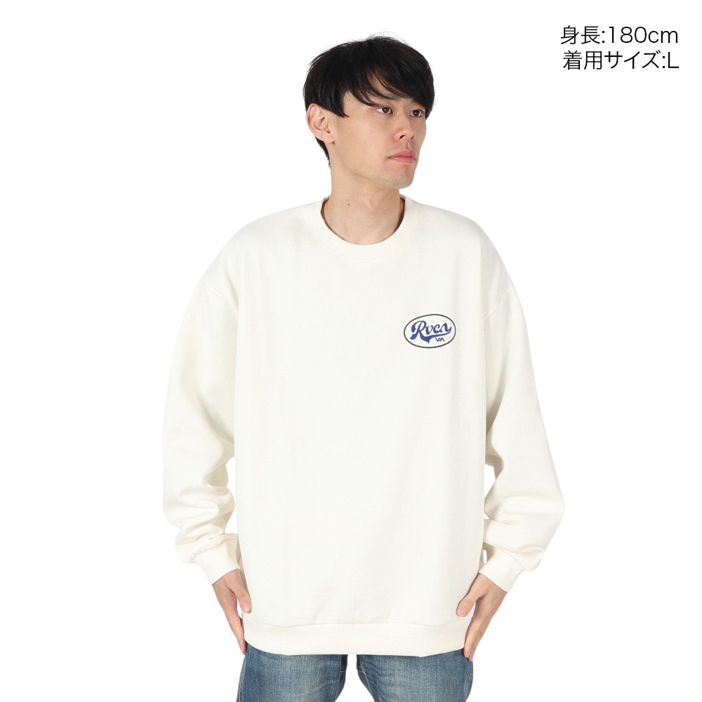 ルーカ（RVCA）（メンズ）PROWL CR トレーナー BE042034 ANW