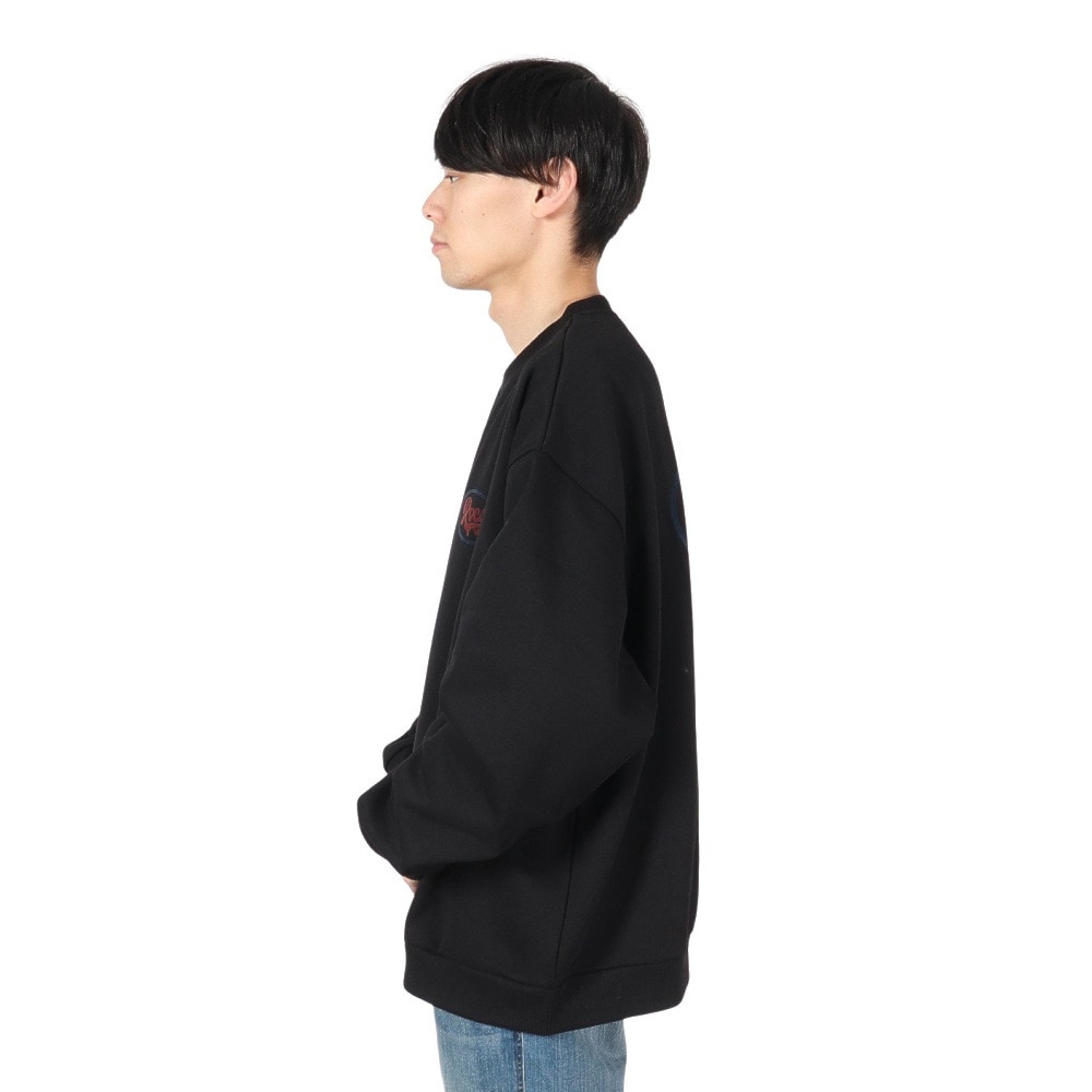 ルーカ（RVCA）（メンズ）PROWL CR トレーナー BE042034 BLK