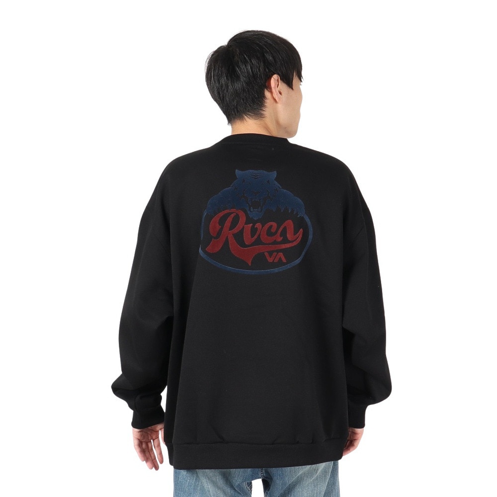 ルーカ（RVCA）（メンズ）PROWL CR トレーナー BE042034 BLK