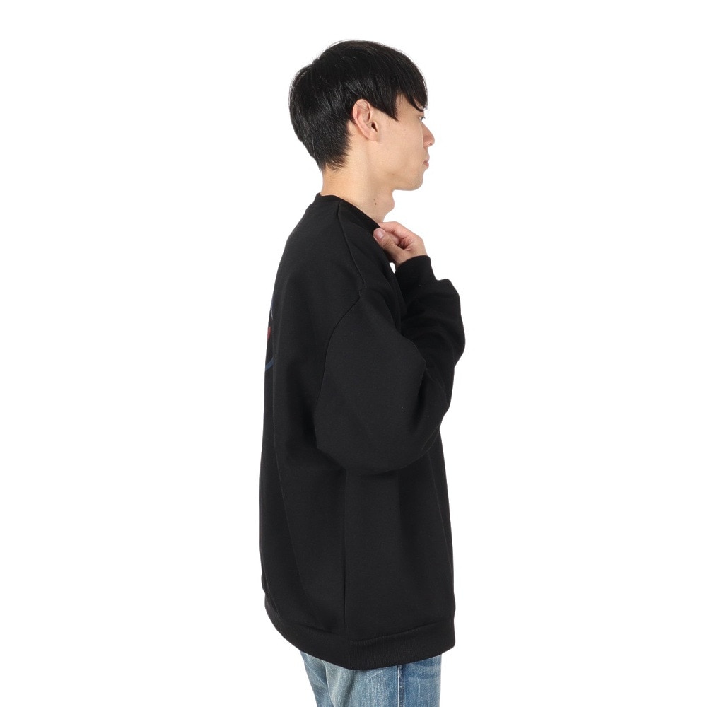 ルーカ（RVCA）（メンズ）PROWL CR トレーナー BE042034 BLK