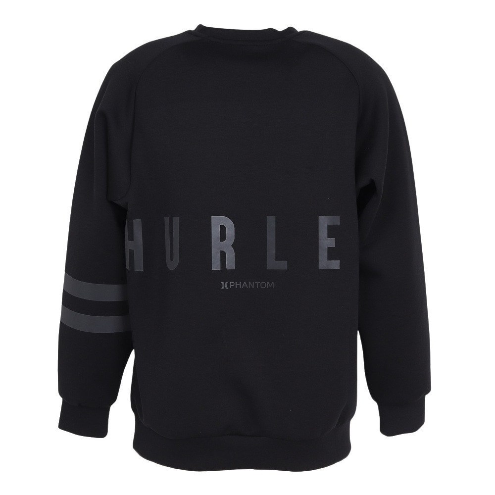 ハーレー（HURLEY）（メンズ）ファントム スウェット ブロック パーティークルーネック 2.0 MCFL242004-BLK