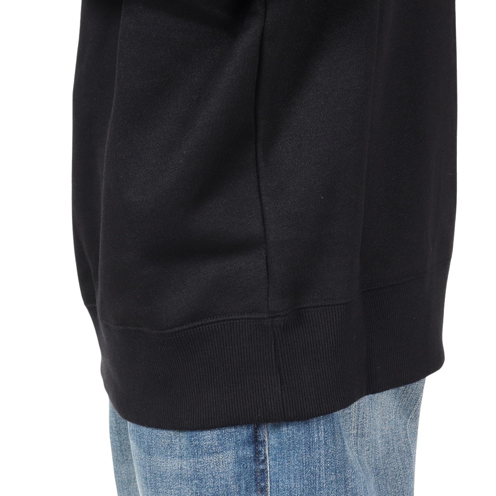 ハーレー（HURLEY）（メンズ）オールド イングリッシュ スウェット クルー スウェットシャツ MCFL242022-BLK