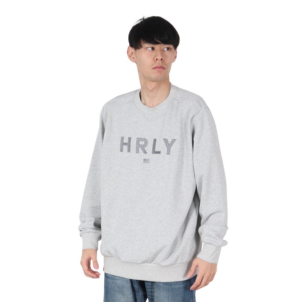 ハーレー（HURLEY）（メンズ）EMB HRLY スウェット クルーシャツ 24XBMCFL025-AGHT