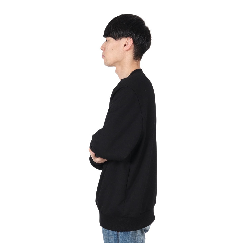 ハーレー（HURLEY）（メンズ）EMB HRLY スウェット クルーシャツ 24XBMCFL025-BLK