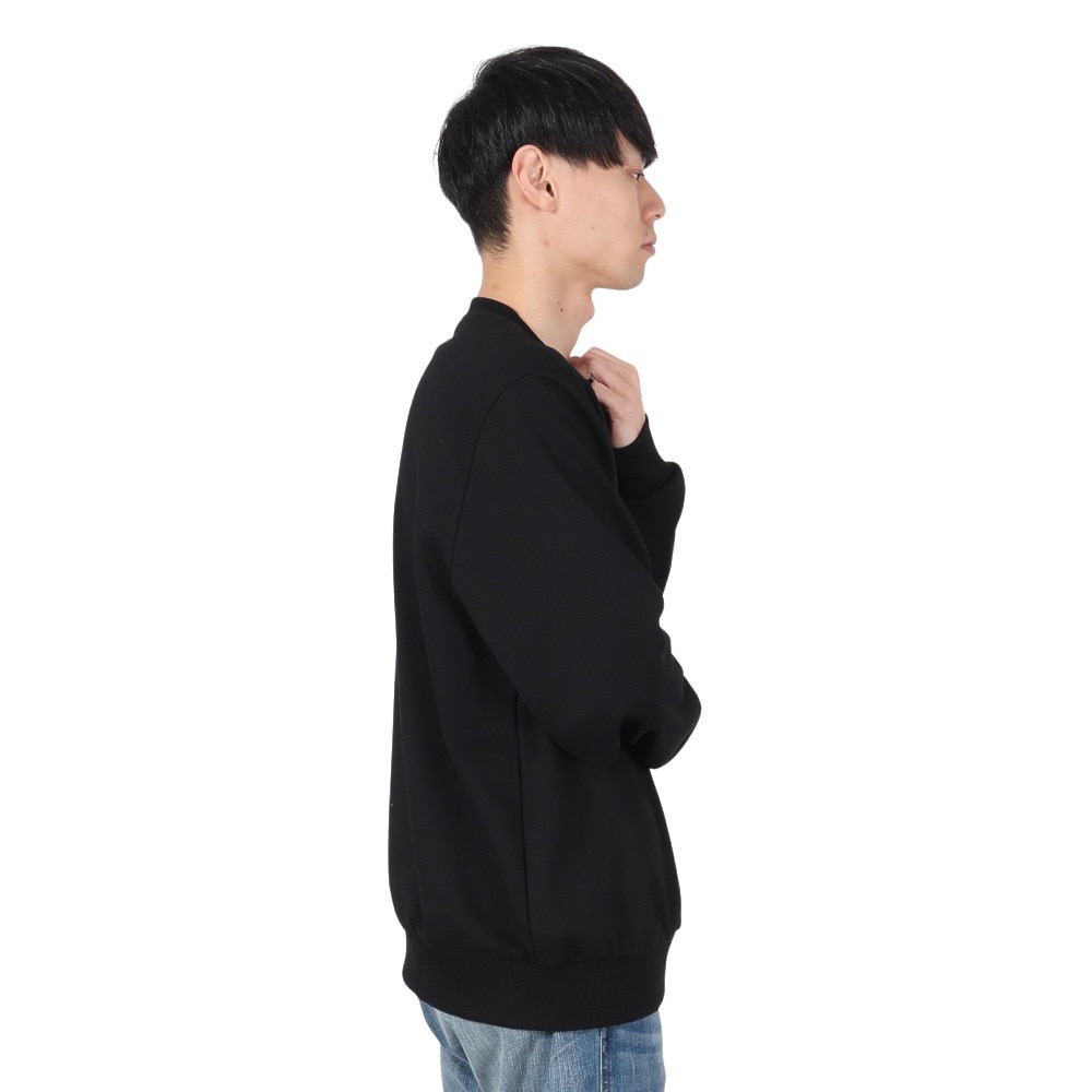 ハーレー（HURLEY）（メンズ）EMB HRLY スウェット クルーシャツ 24XBMCFL025-BLK