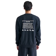 (メンズ)QS HISTORY クルースウェット 24FWQPO244066BLK