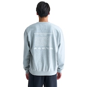 (メンズ)QS HISTORY クルースウェット 24FWQPO244066HTR